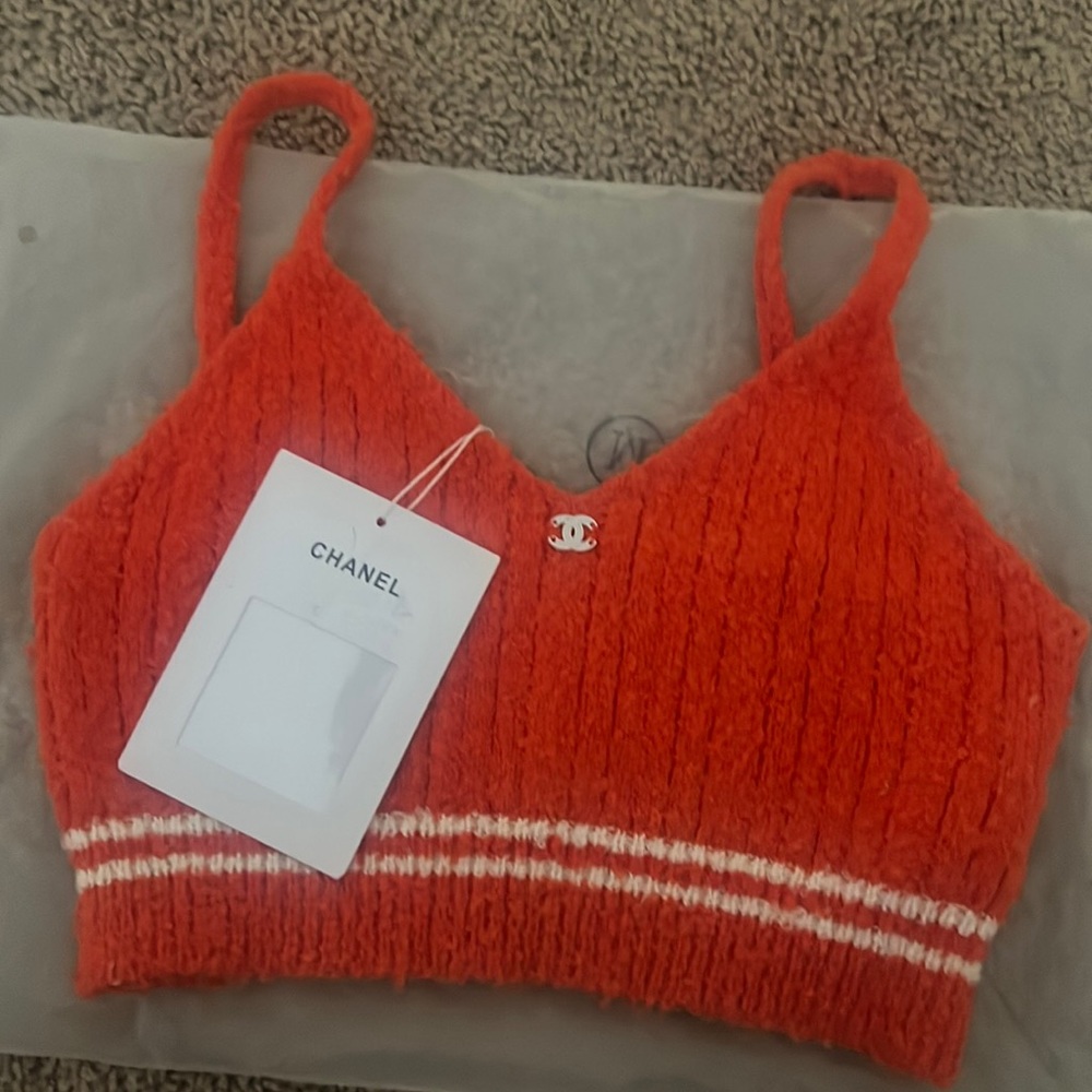 Chanel Bralette Crop Top